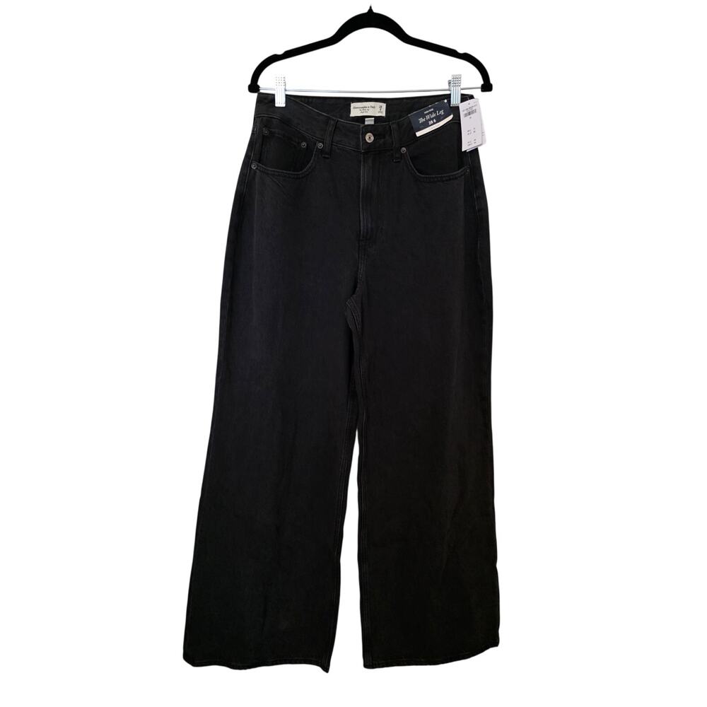 NWT A&F Wide Leg High Rise Curve Love size 28